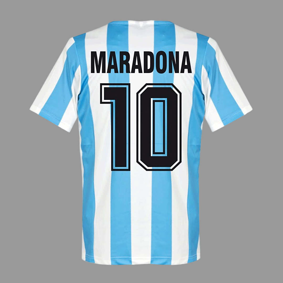 Argentina Vintage 1986 World Cup Home Shirt