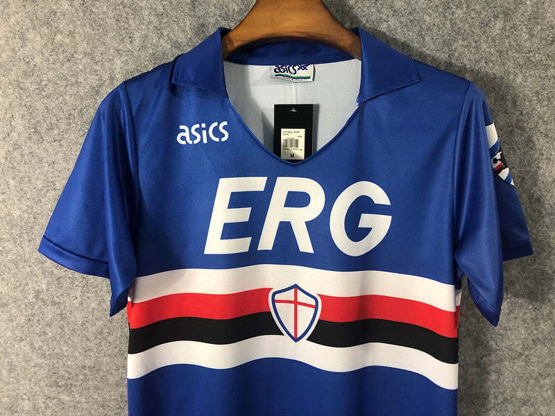 Porté lors d'un match Maillot extérieur FC Sampdoria Italie Porté lors d'un match Maillot extérieur FC Sampdoria Italie