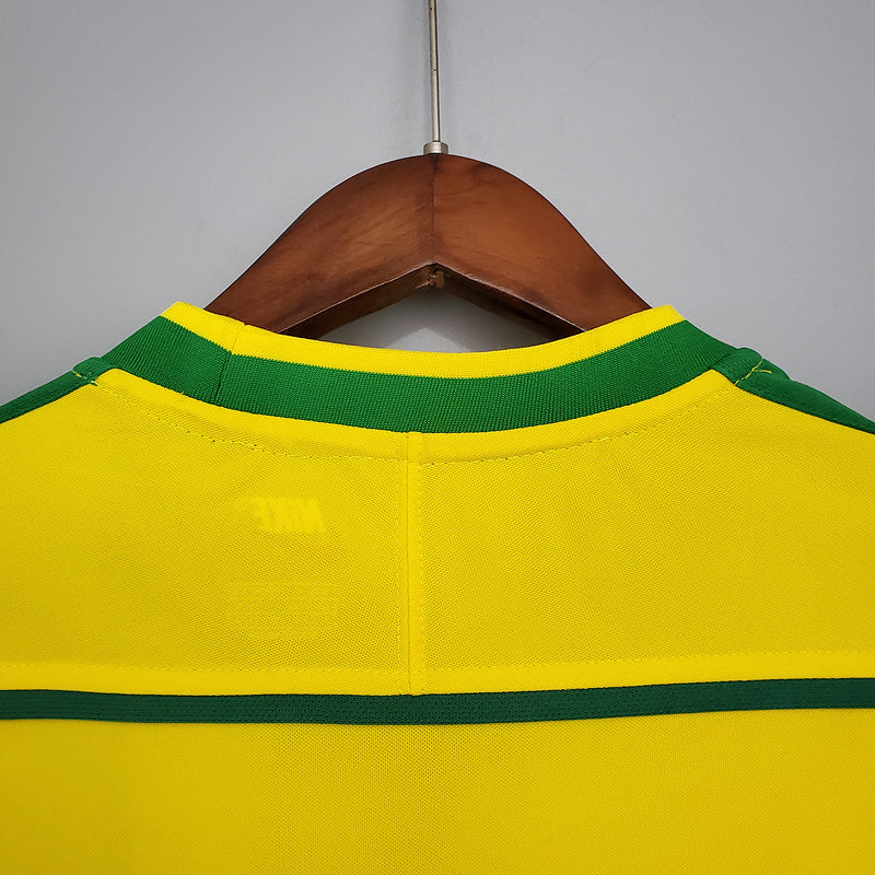 Brazil Vintage 1998 World Cup Home Shirt