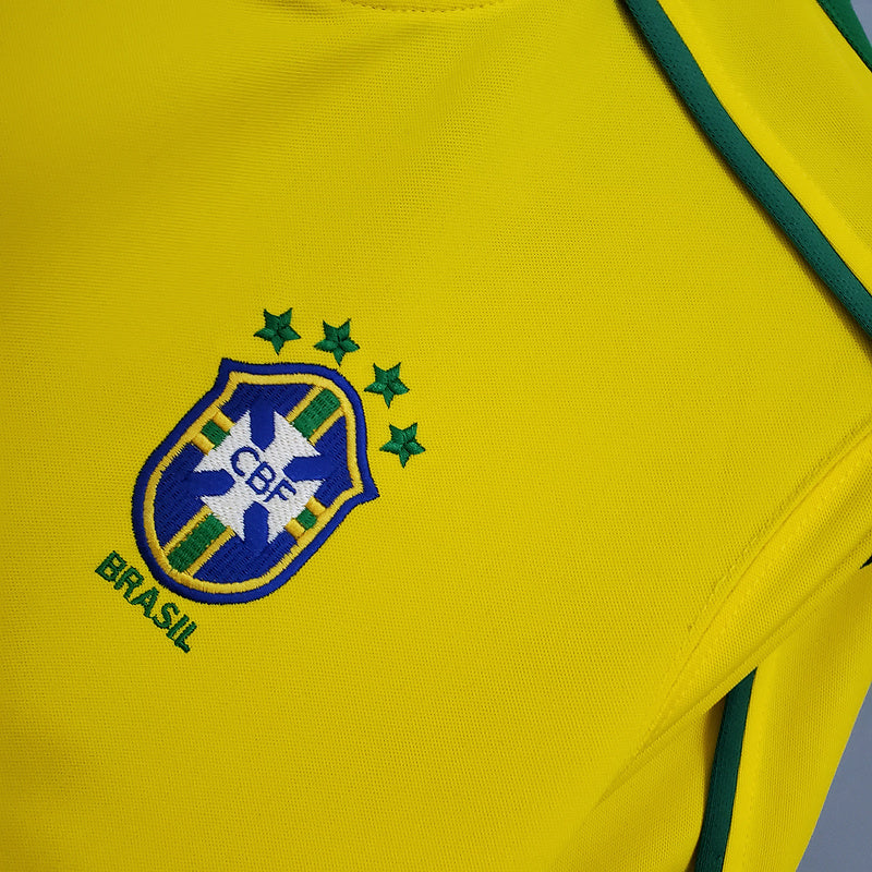 Brazil Vintage 1998 World Cup Home Shirt