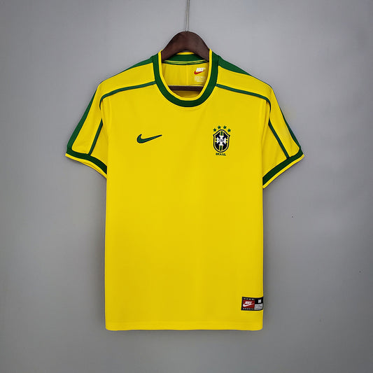 Brazil Vintage 1998 World Cup Home Shirt