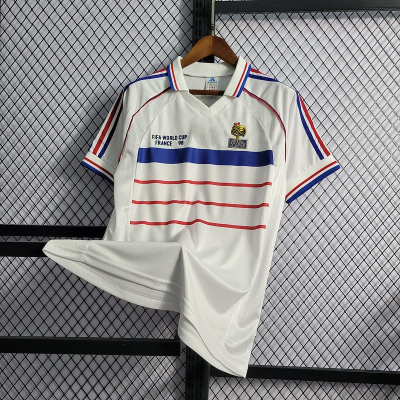 France Away 1998 World Cup Winning Shirt