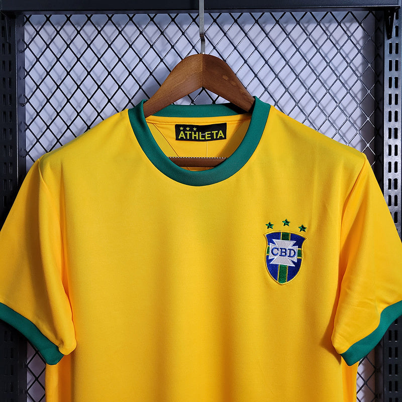 Brazil 1970 World Cup Home Shirt