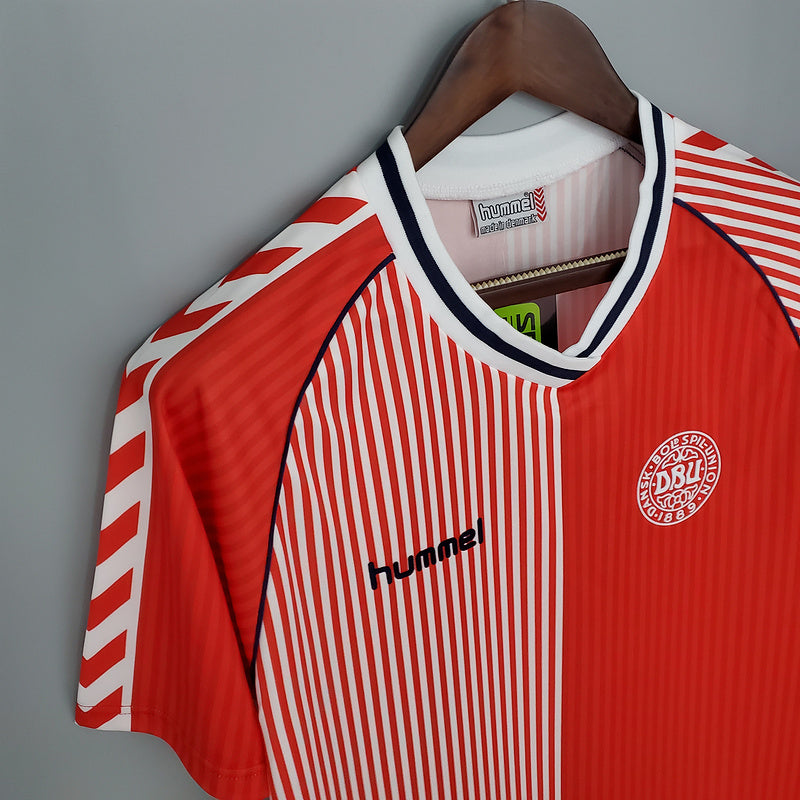 Denmark 1986 Home Shirt