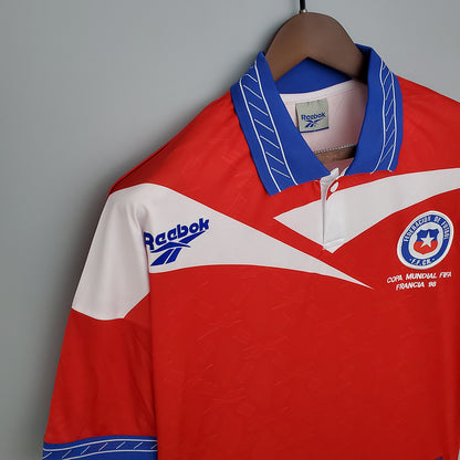 Chile Vintage 1998 World Cup Home Shirt