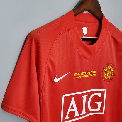 Manchester United 2007/08 Champions League Final Home Shirt