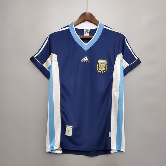 Argentina Vintage 1998 World Cup Away Shirt