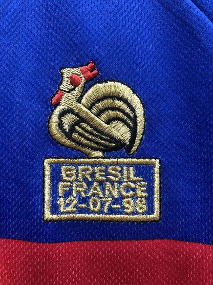 France Home 1998 World Cup Winning Shirt