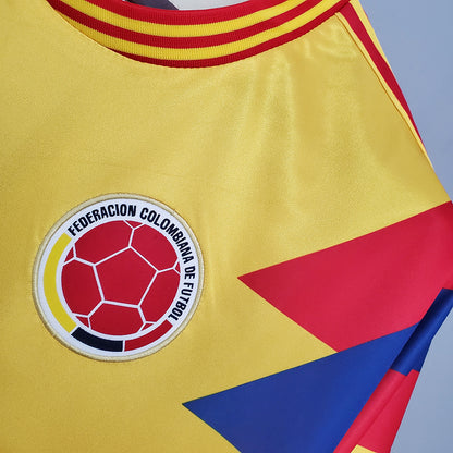 Colombia 1990 World Cup Home Shirt