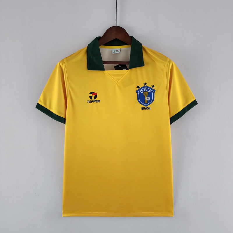 Brazil Vintage 1988 Home Shirt