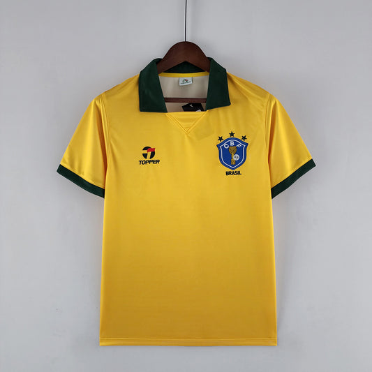 Brazil Vintage 1988 Home Shirt