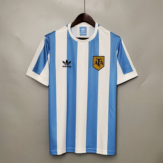 Argentina Vintage 1978 World Cup Home Shirt