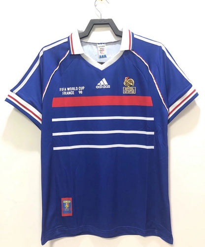 France Home 1998 World Cup Winning Shirt