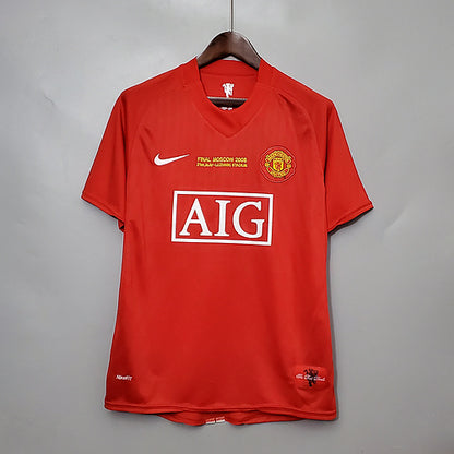 Manchester United 2007/08 Champions League Final Home Shirt